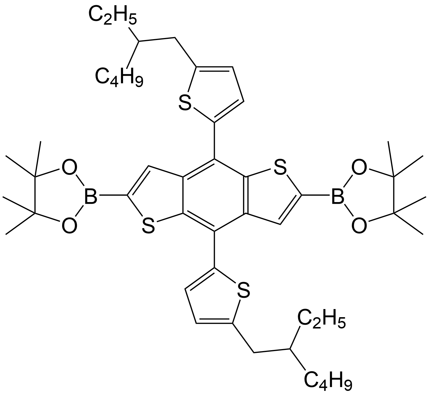 2,2'-(4,8-bis(5-(2-ethylhexyl)thiophen-2-yl)/1883460-37-4